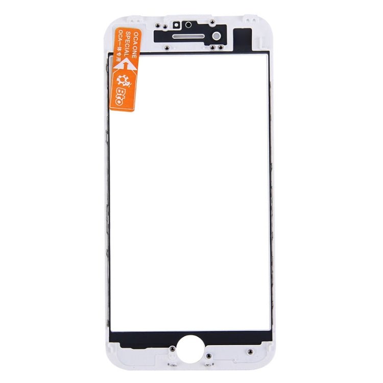 Front Screen Outer Glass Lens with Front LCD Screen Bezel Frame & OCA Optically Clear Adhesive for iPhone 7 Plus, For iPhone 7 Plus (Frame+OCA) - ORIWHIZ