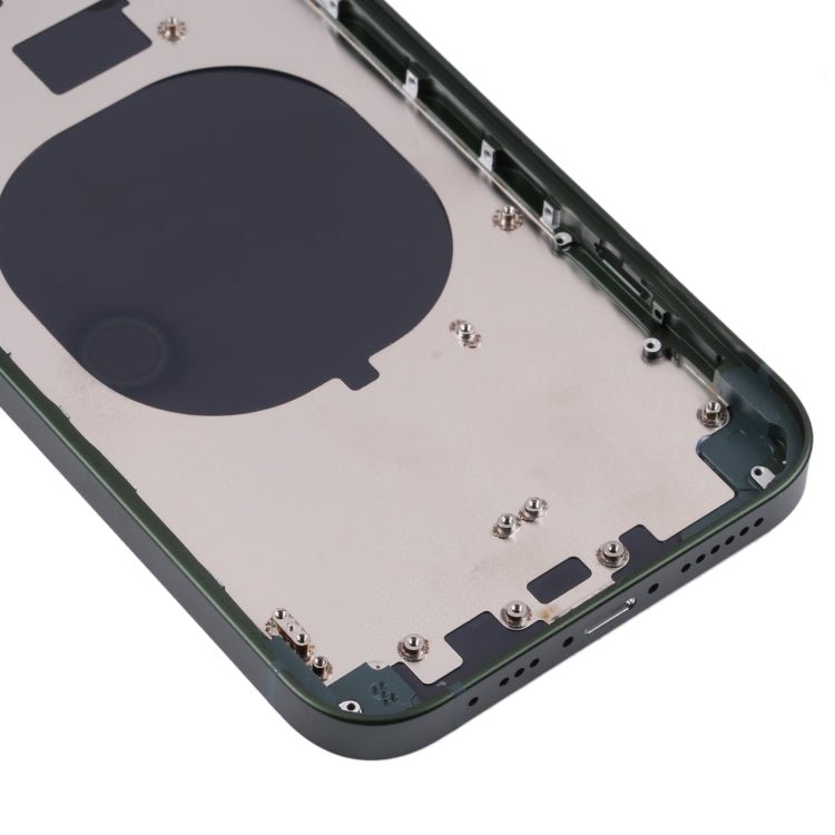 Frosted Frame Back Housing Cover with Appearance Imitation of iP13 Pro for iPhone 11, for iPhone 11(Frosted Frame,Green) - ORIWHIZ