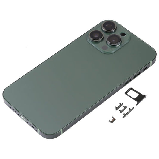 Frosted Frame Back Housing Cover with Appearance Imitation of iP13 Pro for iPhone XR, for iPhone XR(Frosted Steel Material,Green) - ORIWHIZ