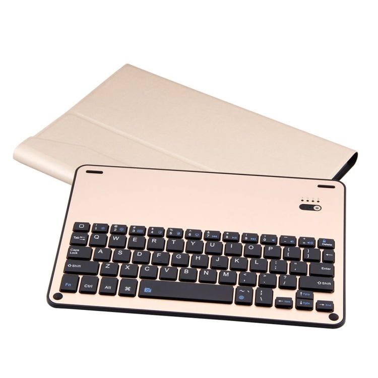 FT - 1039B Detachable Bluetooth 3.0 Aluminum Alloy Keyboard + Lambskin Texture Leather Tablet Case for iPad Pro 10.5 inch / iPad Air (2019), with Water Repellent / Three - gear Angle Adjustment / Magnetic / Sleep Function, FT - 1039B - ORIWHIZApple AccessoriesiPad KeyboardiPad Keyboard For iPad Pro