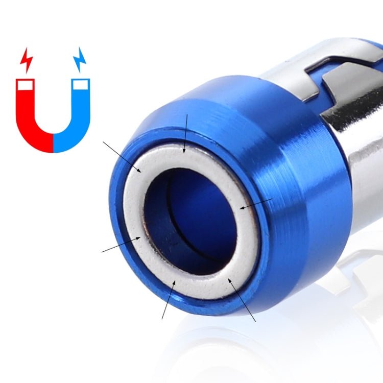 Full Metal Screwdriver Head Plus Magnet, CQ - 24 Blue, CQ - 24 Purple, CQ - 24 Orange - ORIWHIZ