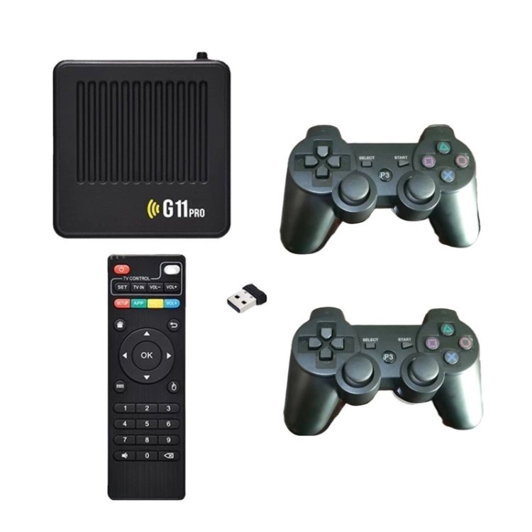 G11 PRO Game Machine TV Box Dual System HDMI HD 4K Retro Arcade, 64G 30,000+ Games, 128G 40,000+ Games, 256G 60,000+ Games, 64G+Charging Handle, 128G+Charging Handle, 256G+Charging Handle - ORIWHIZPocket ConsolePocket Console & AccessoriesToys & Hobbies