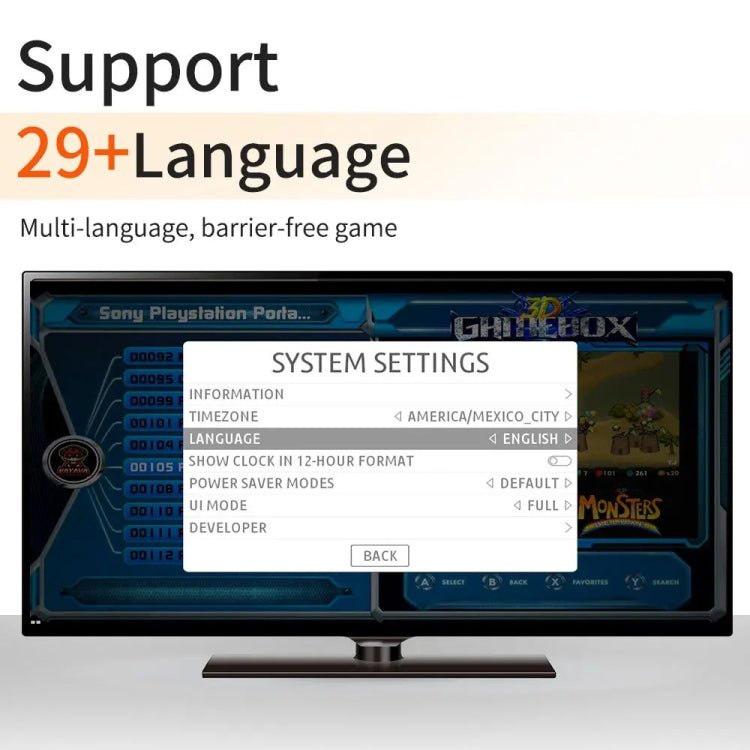 G11 PRO Game Machine TV Box Dual System HDMI HD 4K Retro Arcade, 64G 30,000+ Games, 128G 40,000+ Games, 256G 60,000+ Games, 64G+Charging Handle, 128G+Charging Handle, 256G+Charging Handle - ORIWHIZPocket ConsolePocket Console & AccessoriesToys & Hobbies