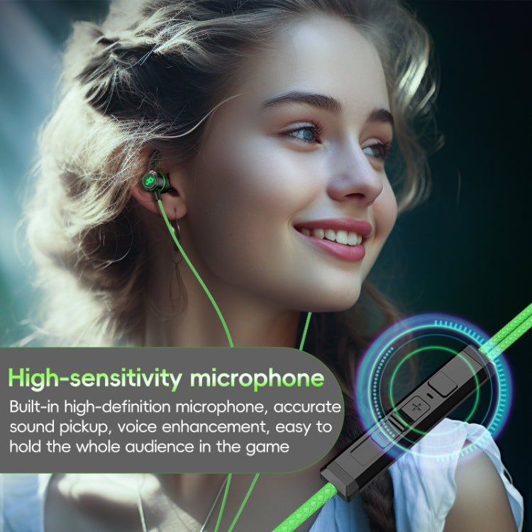 G29 USB - C / Type - C In - Ear Gaming Wired Earphone, Length: 1.2m - ORIWHIZ