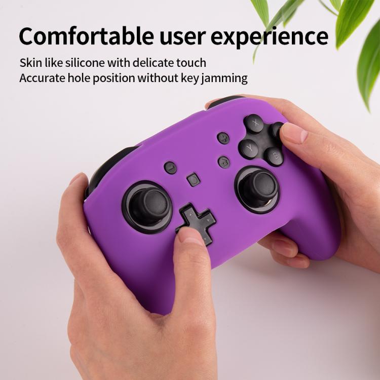 Game Handle Solid Color Silicone Protective Cover, For Nintendo Switch Pro - ORIWHIZNintendo AccessoriesNintendo Accessories CasesToys & Hobbies