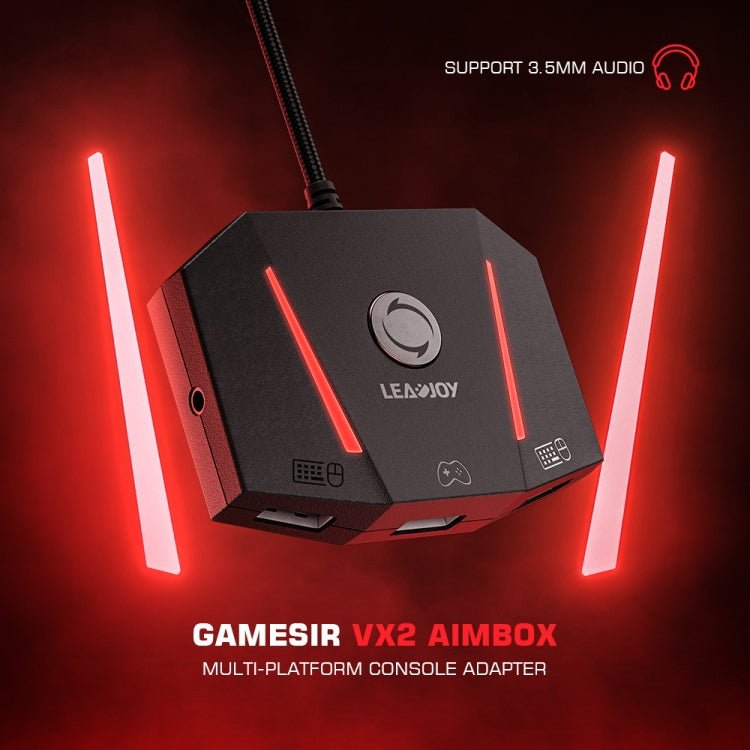 GameSir LeadJoy VX2 AimBox Game Console Keyboard Mouse Converter for Xbox / PS4 / PS5, For Xbox / PS4 / PS5 - ORIWHIZGameSirSony AccessoriesSony Accessories Adapter & Cables