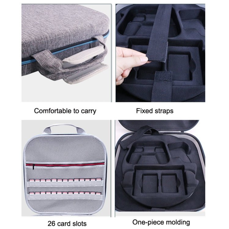 GH1865 EVA Hard Shell Fitness Ring Game Console Storage Bag For Switch - ORIWHIZNintendo AccessoriesNintendo Accessories BagsToys & Hobbies