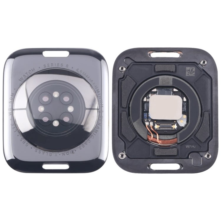 Glass Back Cover With Charging Module, For Apple Watch Series 9 41mm GPS, For Apple Watch Series 8 41mm GPS, For Apple Watch Series 8 45mm LTE, For Apple Watch Series 7 41mm GPS, For Apple Watch Series 7 45mm LTE - ORIWHIZ