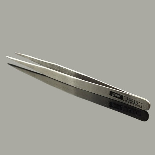 Gooi TS - 11 Steel Straight Tweezers, TS - 11 - ORIWHIZ