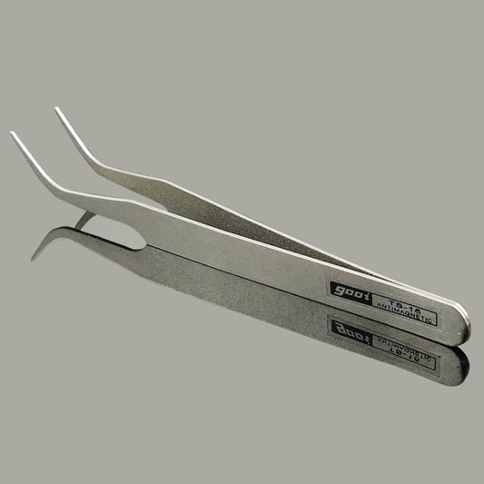 Gooi TS - 15 Steel Bend Tweezers, TS - 15 - ORIWHIZ