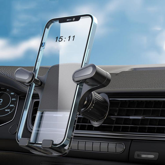 Gravity Car Mobile Phone Holder Air Outlet Fixed Clip Navigation Bracket - ORIWHIZ