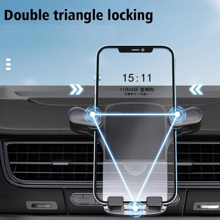 Gravity Car Mobile Phone Holder Air Outlet Fixed Clip Navigation Bracket - ORIWHIZ