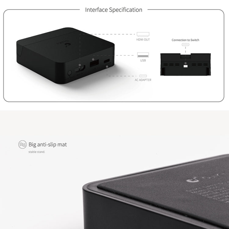 Gulikit Portable Mobile Phone Docking Video Stand For Nintendo Switch, Docking Video Stand - ORIWHIZGulikitNintendo AccessoriesNintendo Accessories Adapter
