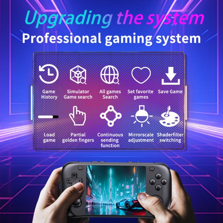 H36S 3.5 Inch IPS HD Screen Retro PSP Game Console Linux System GBA Handheld Video Game Console, 64G, 128G - ORIWHIZPocket ConsolePocket Console & AccessoriesToys & Hobbies