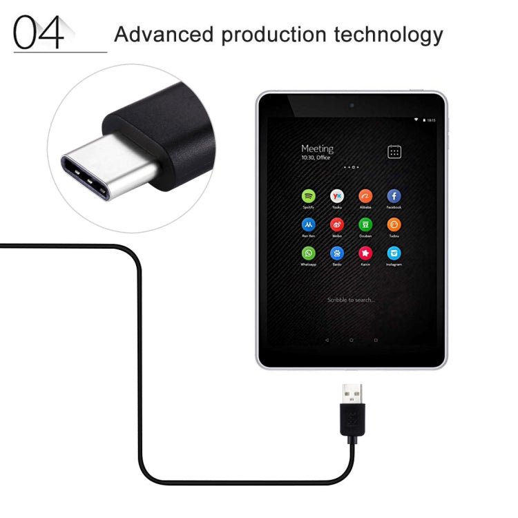 HAWEEL 1m USB - C / Type - C to USB 2.0 Data & Charging Cable, Type - C 1m - ORIWHIZ