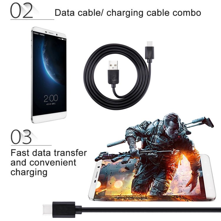 HAWEEL 1m USB - C / Type - C to USB 2.0 Data & Charging Cable, Type - C 1m - ORIWHIZ