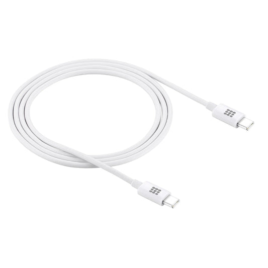 HAWEEL 25W 3A Type - C / USB - C to Type - C / USB - C PD Fast Charging Data Cable, Length: 1m, Type - C to Type - C 1m White - ORIWHIZ