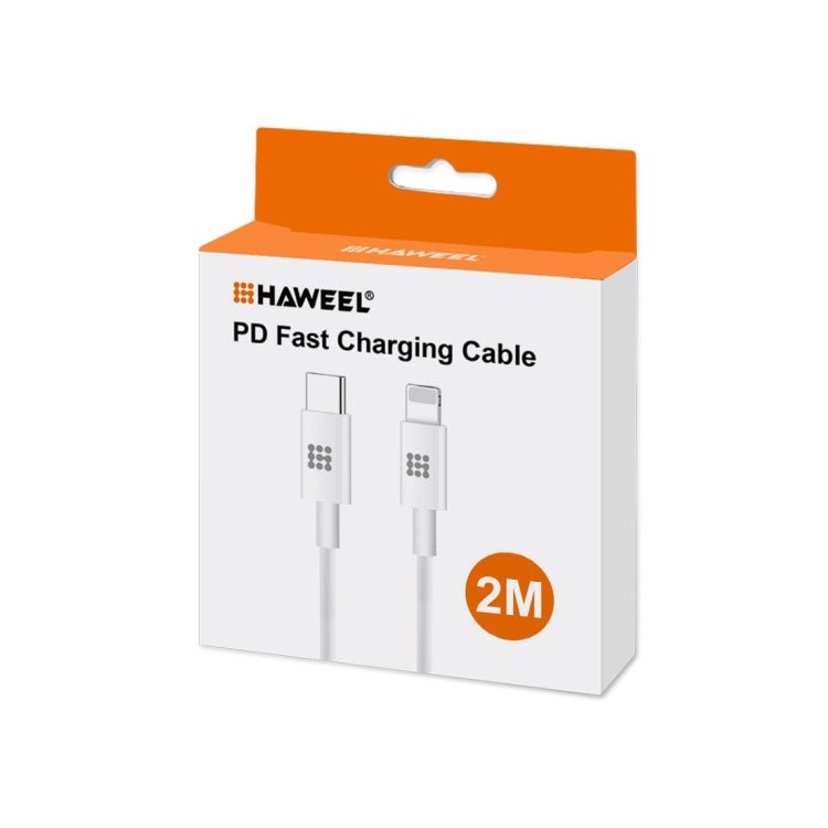 HAWEEL 25W 3A Type - C / USB - C to Type - C / USB - C PD Fast Charging Data Cable, Length: 2m, Type - C to Type - C 2m - ORIWHIZ
