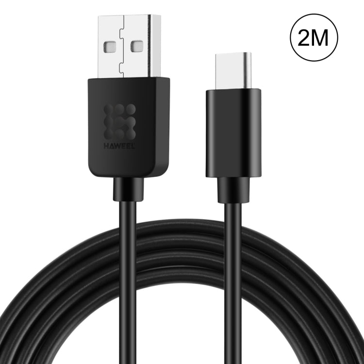 HAWEEL 2m USB - C / Type - C to USB 2.0 Data & Charging Cable, Type - C 2m - ORIWHIZ