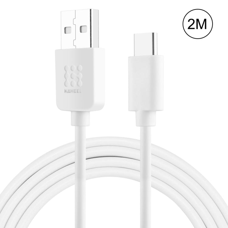 HAWEEL 2m USB - C / Type - C to USB 2.0 Data & Charging Cable, Type - C 2m - ORIWHIZ