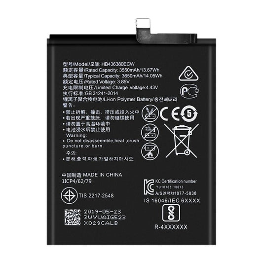 HB436380ECW for Huawei P30 Li - ion Polymer Battery, For P30 - ORIWHIZ