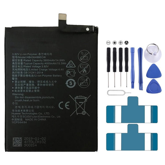 HB436486ECW Li - ion Polymer Battery for Huawei Mate 10 / Mate 10 Pro / Mate 10 Lite / P20 Pro / P30 Pro, For Mate 10 - ORIWHIZ
