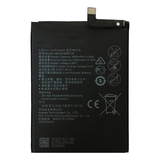 HB436486ECW Li - ion Polymer Battery for Huawei Mate 10 / Mate 10 Pro / Mate 10 Lite / P20 Pro / P30 Pro, For Mate 10 - ORIWHIZ