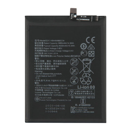 HB446486ECW for Huawei Enjoy 10 Plus Li - ion Polymer Battery, For Huawei Enjoy 10 Plus - ORIWHIZ