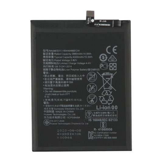 HB446486ECW for Huawei Honor 9X Li - ion Polymer Battery, For Huawei Honor 9X - ORIWHIZ