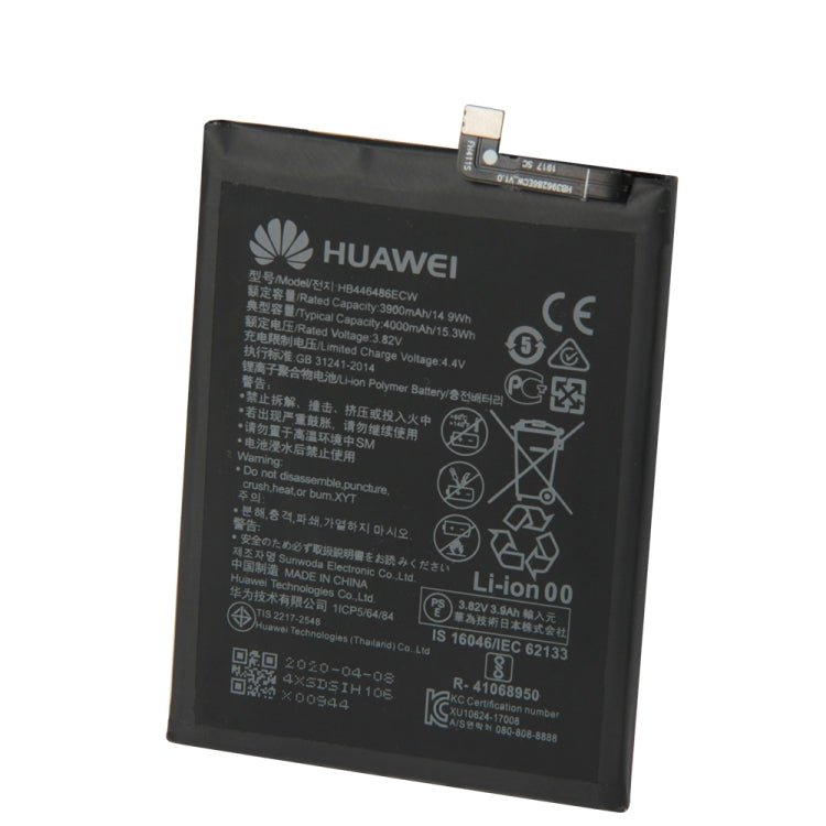 HB446486ECW for Huawei Honor 9X Li - ion Polymer Battery, For Huawei Honor 9X - ORIWHIZ