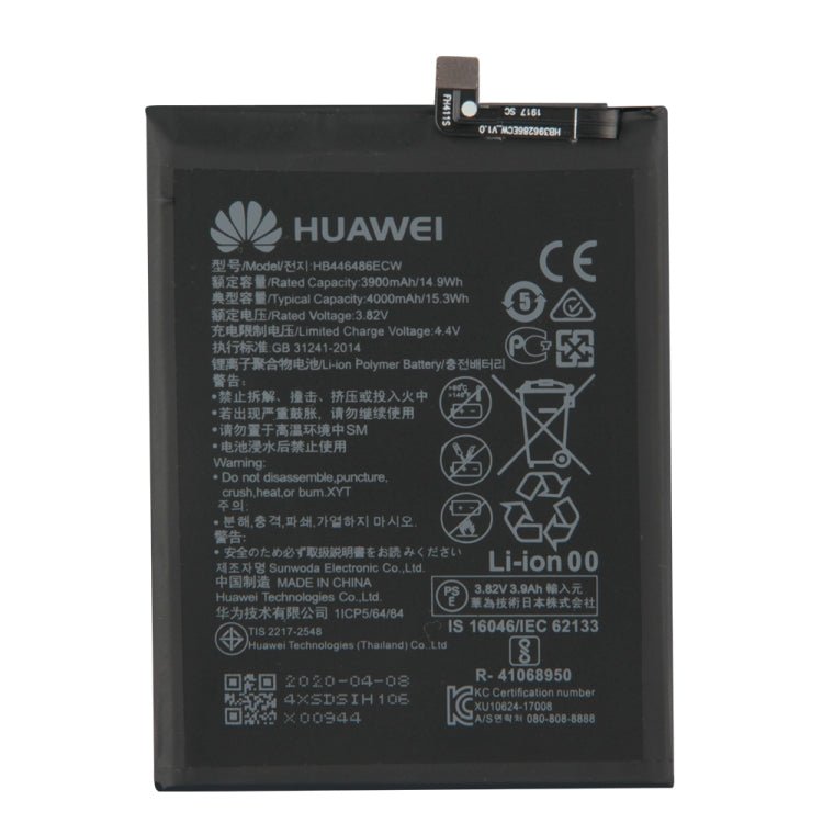 HB446486ECW for Huawei Honor 9X Pro Li - ion Polymer Battery, For Huawei Honor 9X Pro - ORIWHIZ