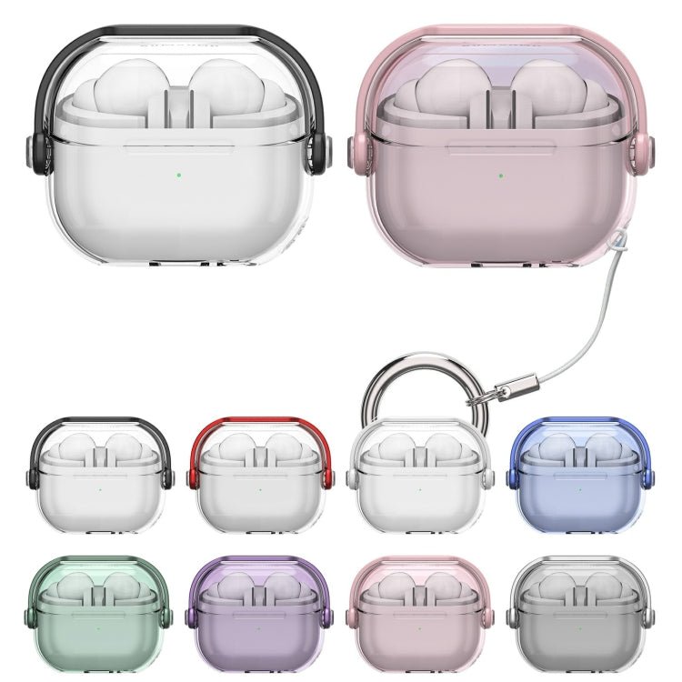 Headphones Shape Clear Acrylic Headset Protective Case, For Samsung Galaxy Buds3 / Buds3 Pro - ORIWHIZ