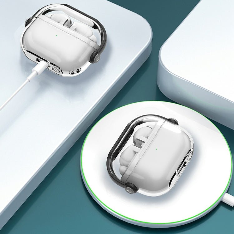 Headphones Shape Clear Acrylic Headset Protective Case, For Samsung Galaxy Buds3 / Buds3 Pro - ORIWHIZ