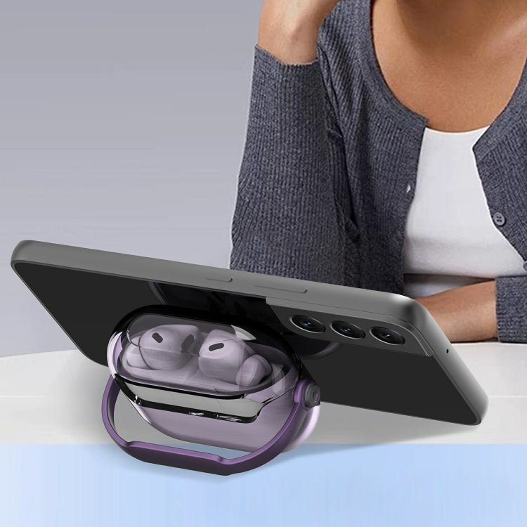 Headphones Shape Clear Acrylic Headset Protective Case, For Samsung Galaxy Buds3 / Buds3 Pro - ORIWHIZ