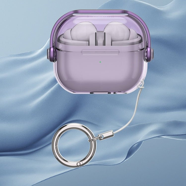 Headphones Shape Clear Acrylic Headset Protective Case, For Samsung Galaxy Buds3 / Buds3 Pro - ORIWHIZ