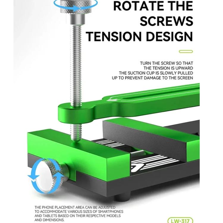 Heat - free Screen Repair Assembly Separation Suction Cup Removal Removal Screen Camera Fixture, LW - 317 Fixture - ORIWHIZ