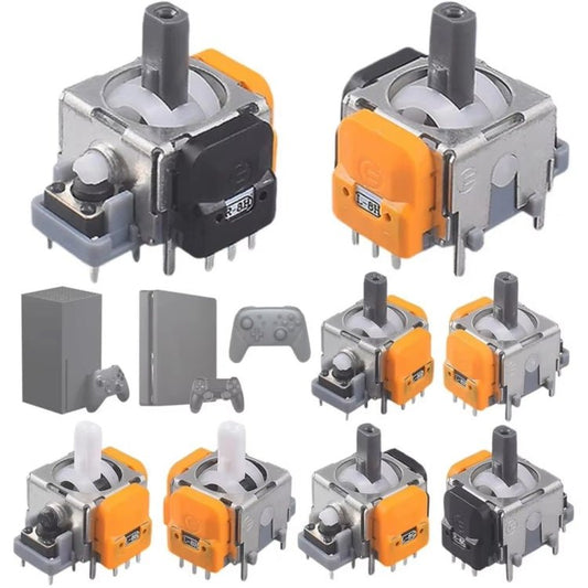 High - precision Adjustable Hall Electromagnetic Joystick, For PS5 Gen3, For PS4, For Switch Pro, For XBOX - ORIWHIZ