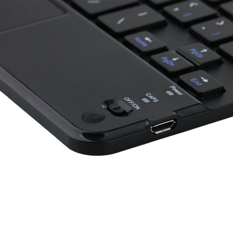 HK006C Detachable Bluetooth Keyboard Leather Case with Touchpad & Holder for iPad mini 6 - ORIWHIZApple AccessoriesiPad KeyboardiPad Keyboard For iPad mini