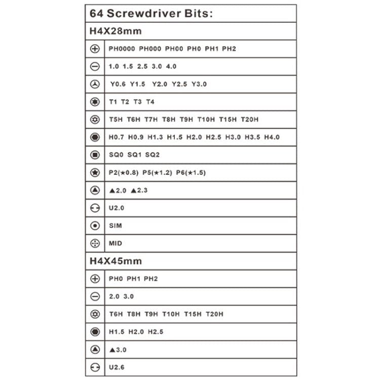 Home Electrical Screwdriver Set Portable Rechargeable Small Motorized Drivers, 68 In 1 - ORIWHIZ