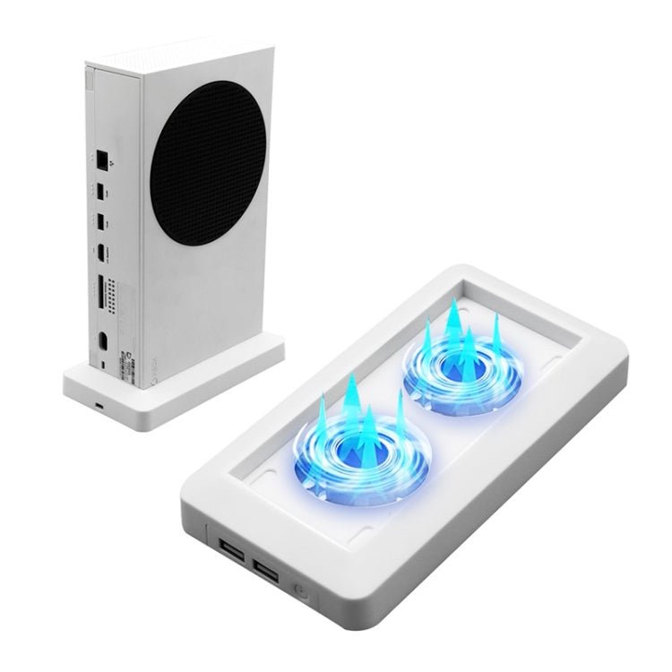 Host Cooling Fan Base with 2 USB Ports for XBOX Series S, For XBOX Series S - ORIWHIZMicroSoft AccessoriesMicroSoft Accessories HolderToys & Hobbies