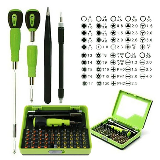 HUIJIAQ 53 - in - 1 Multi - function Screwdriver Set Combination Electronic Digital Repair Tool, HUIJIAQ 53 in 1 - ORIWHIZ