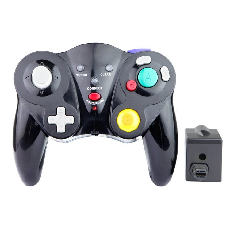HY - 5201 2.4HGz Wireless Gamepad For Nintendo NGC, HY - 5201 White, HY - 5201Purple, HY - 5201Black, HY - 5201Orange, HY - 5201Silver - ORIWHIZNintendo AccessoriesNintendo Accessories GamepadsToys & Hobbies