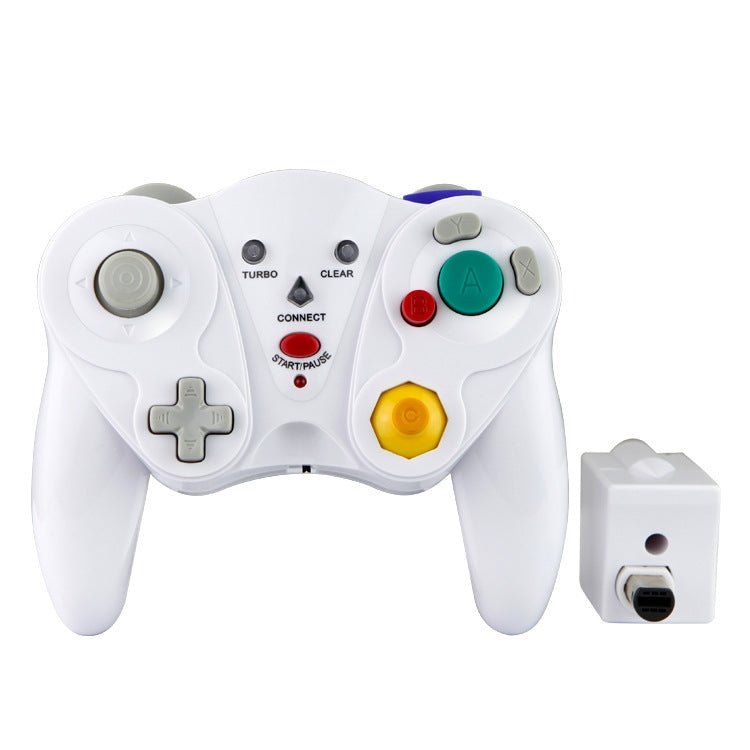 HY - 5201 2.4HGz Wireless Gamepad For Nintendo NGC, HY - 5201 White, HY - 5201Purple, HY - 5201Black, HY - 5201Orange, HY - 5201Silver - ORIWHIZNintendo AccessoriesNintendo Accessories GamepadsToys & Hobbies
