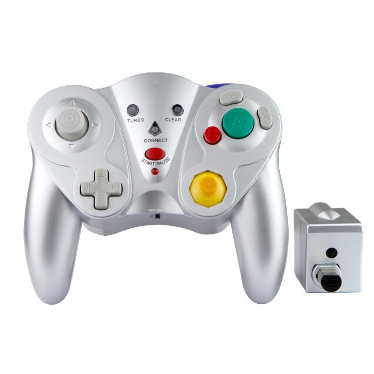 HY - 5201 2.4HGz Wireless Gamepad For Nintendo NGC, HY - 5201 White, HY - 5201Purple, HY - 5201Black, HY - 5201Orange, HY - 5201Silver - ORIWHIZNintendo AccessoriesNintendo Accessories GamepadsToys & Hobbies
