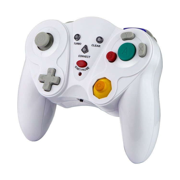 HY - 5201 2.4HGz Wireless Gamepad For Nintendo NGC, HY - 5201 White, HY - 5201Purple, HY - 5201Black, HY - 5201Orange, HY - 5201Silver - ORIWHIZNintendo AccessoriesNintendo Accessories GamepadsToys & Hobbies