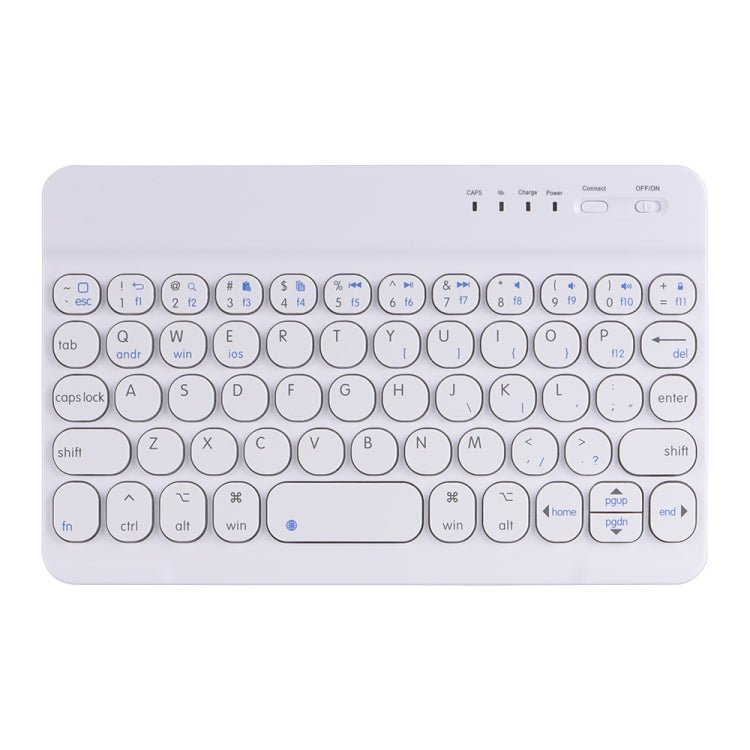 HY006 Round Keys Detachable Bluetooth Keyboard Leather Case with Holder for iPad mini 6, HY006 - ORIWHIZApple AccessoriesiPad KeyboardiPad Keyboard For iPad mini
