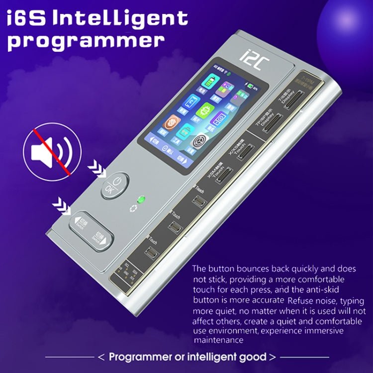 i2C i6S Intelligent Programmer with Original Color Test Board for iPhone 12 - 13 Series, i6S+Original Color Test Board - ORIWHIZ