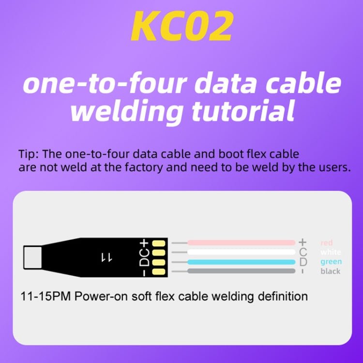 i2C KC02 Battery Data Repair Expansion Board Modifying Battery Efficiency for iPhone 11 - 15 Pro Max, KC02 - ORIWHIZ