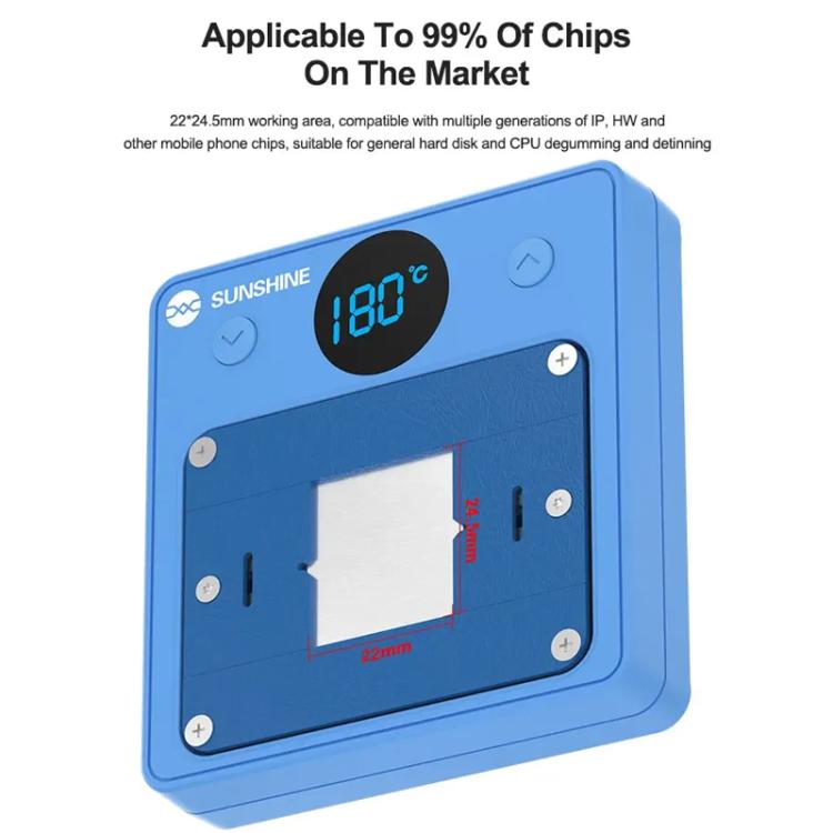 IC Chip Heating Glue Remover Mobile Phone Repair Chip Fast Heating Efficient Glue Removal Tool, SUNSHINE SS - T12C - ORIWHIZ