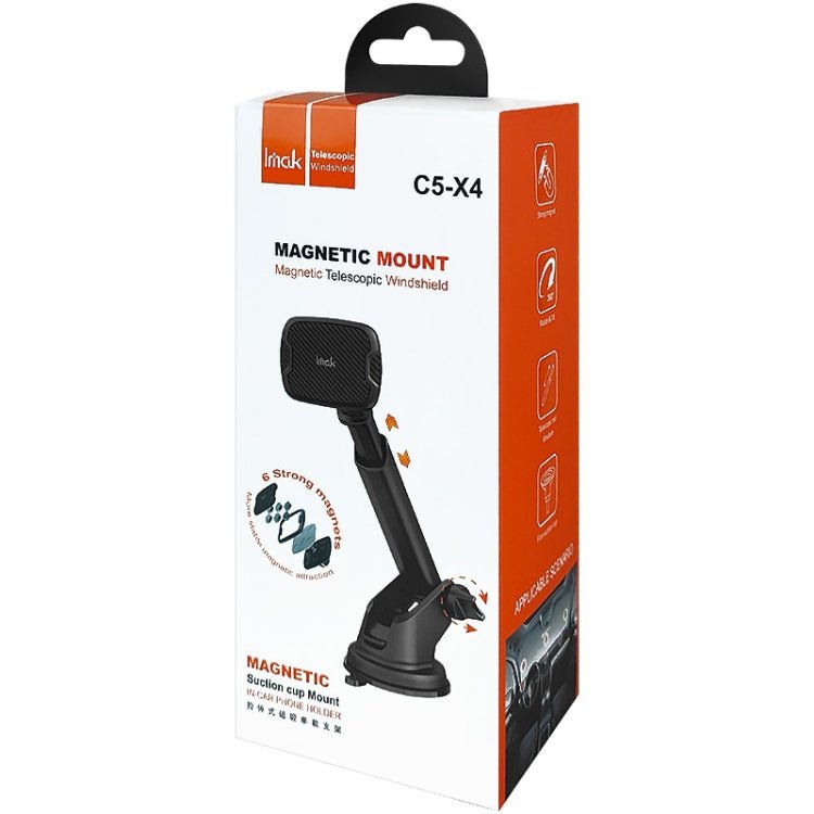 IMAK C5 - X4 Telescopic Rod Magnetic Car Holder, C5 - X4 - ORIWHIZ
